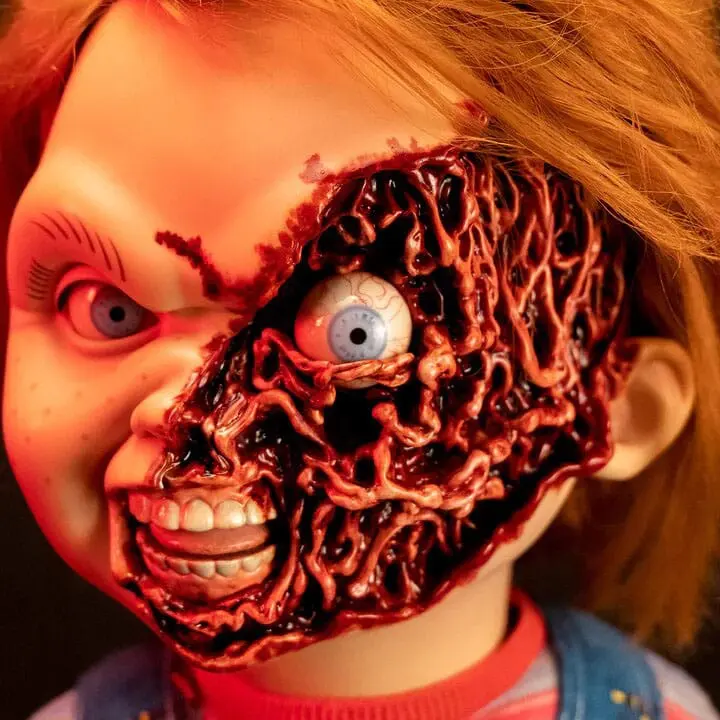 Child&#039;s Play 3 Ultimate Doll Pizza Face kiegészítő csomag termékfotó