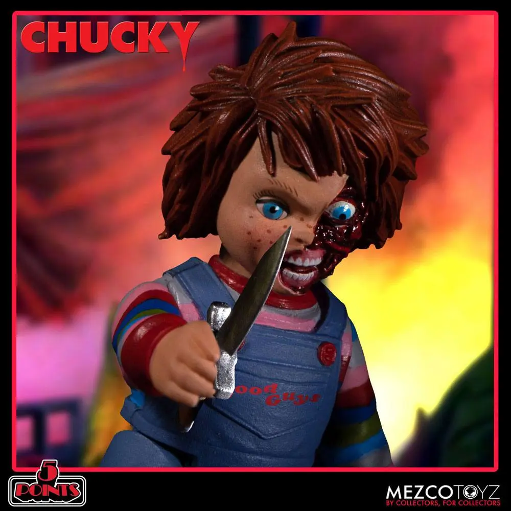 Child´s Play 5 Points akciófigura Chucky 10 cm termékfotó