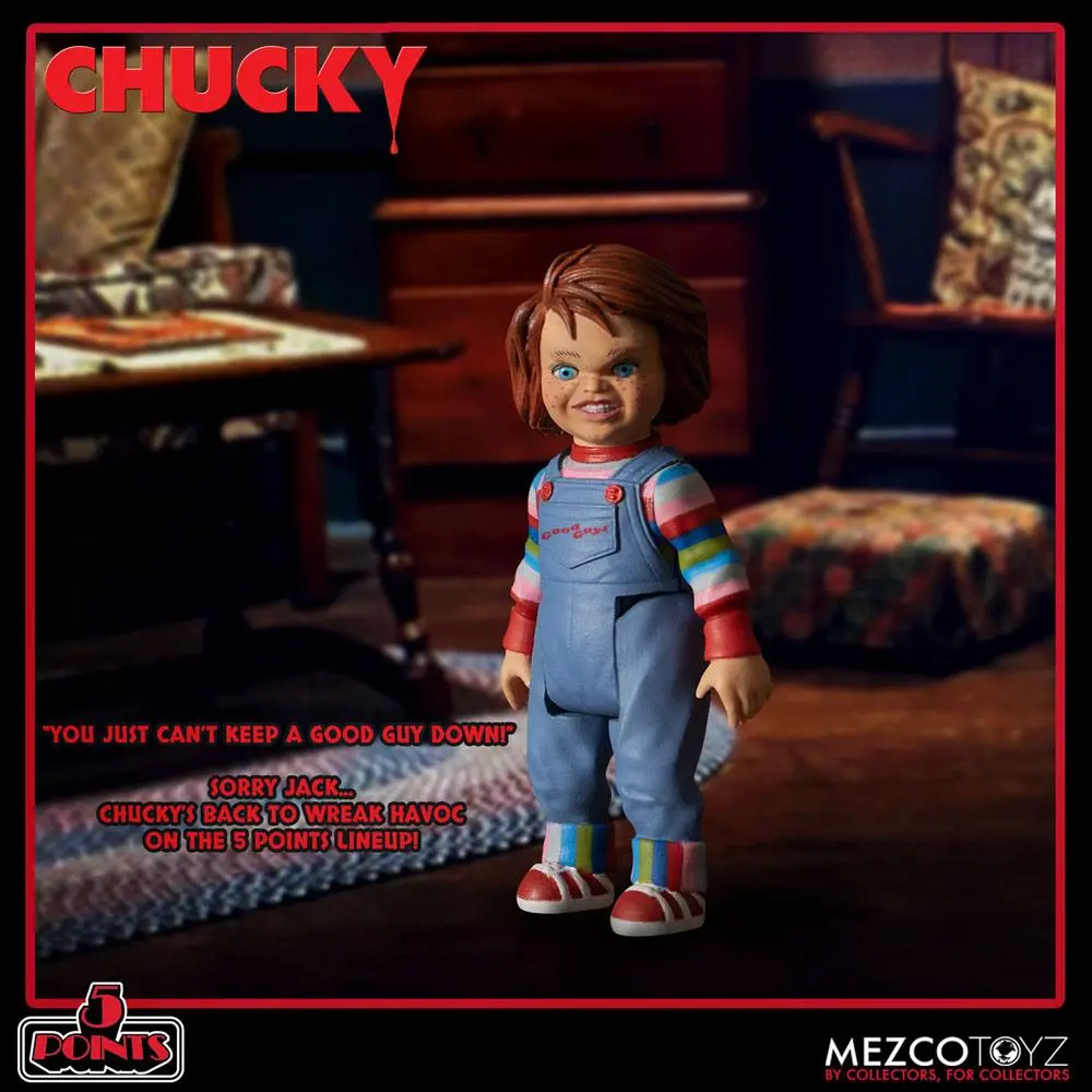 Child´s Play 5 Points akciófigura Chucky 10 cm termékfotó