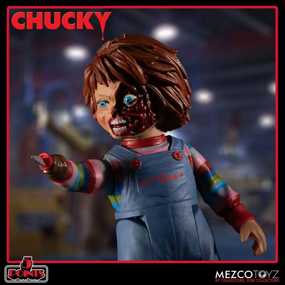 Child´s Play 5 Points akciófigura Chucky 10 cm termékfotó