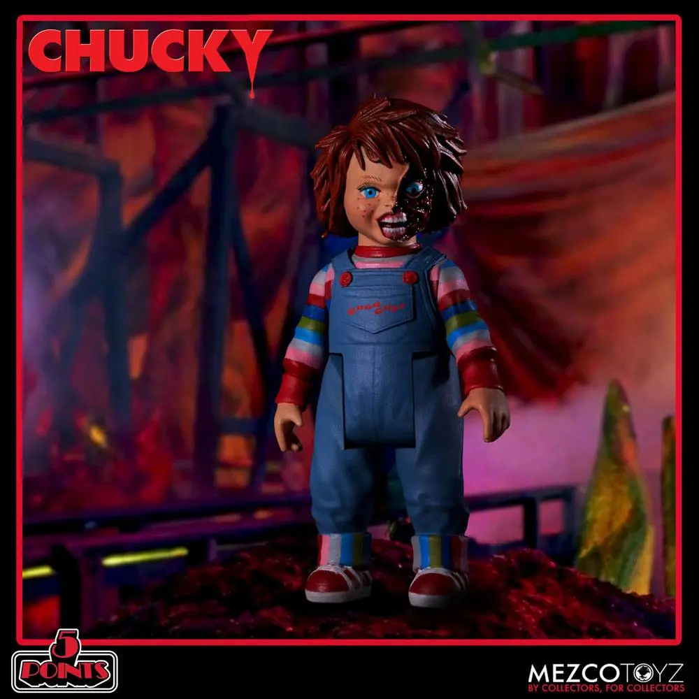 Child´s Play 5 Points akciófigura Chucky 10 cm termékfotó