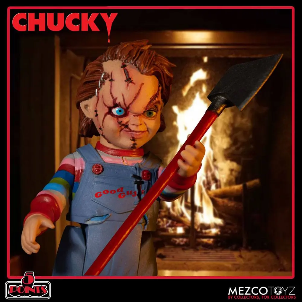 Child´s Play 5 Points akciófigura Chucky 10 cm termékfotó