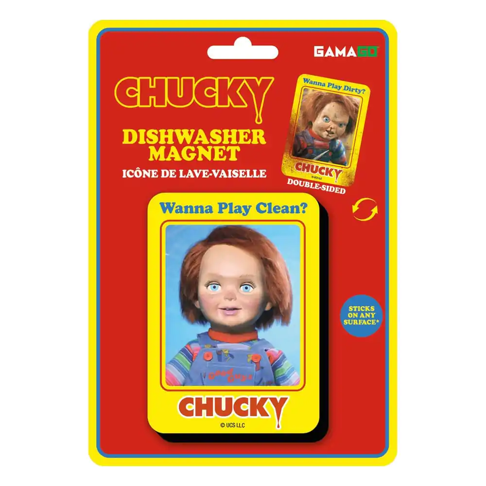 Child's Play: Chucky Clean Dirty hűtőmágnes termékfotó