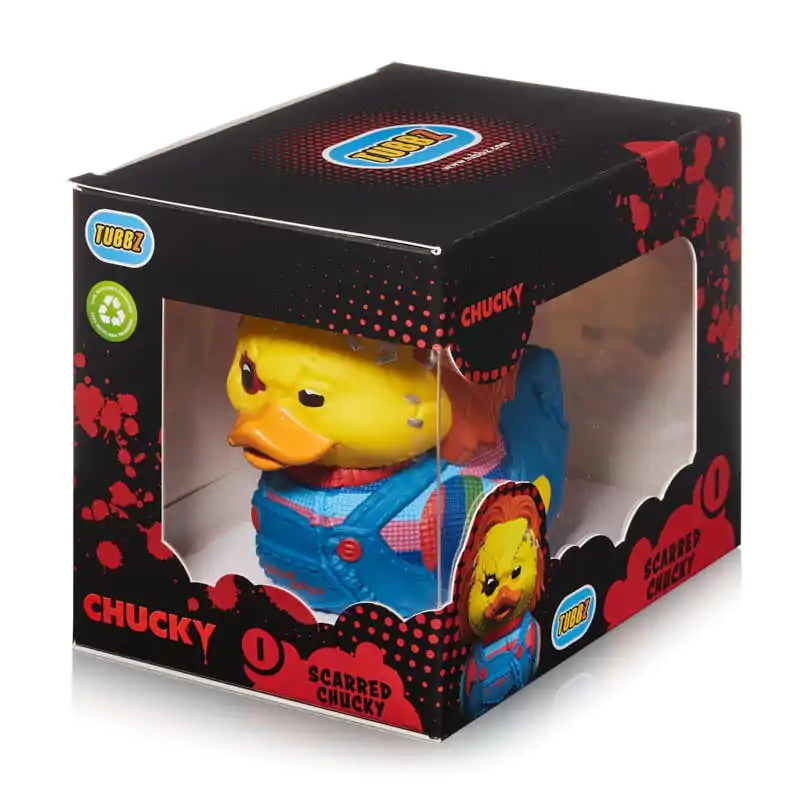 Child´s Play Chucky Scarred Boxed Edition Tubbz PVC figura 10 cm termékfotó