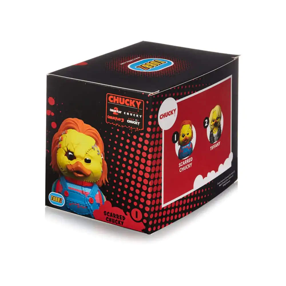 Child´s Play Chucky Scarred Boxed Edition Tubbz PVC figura 10 cm termékfotó