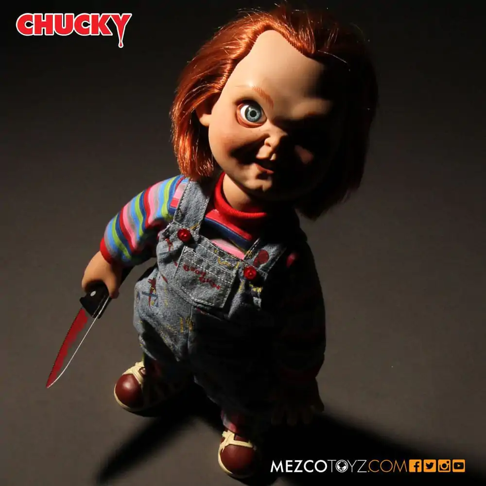 Childs Play Chucky baba hanggal 38cm termékfotó