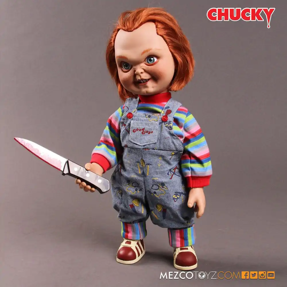 Childs Play Chucky baba hanggal 38cm termékfotó