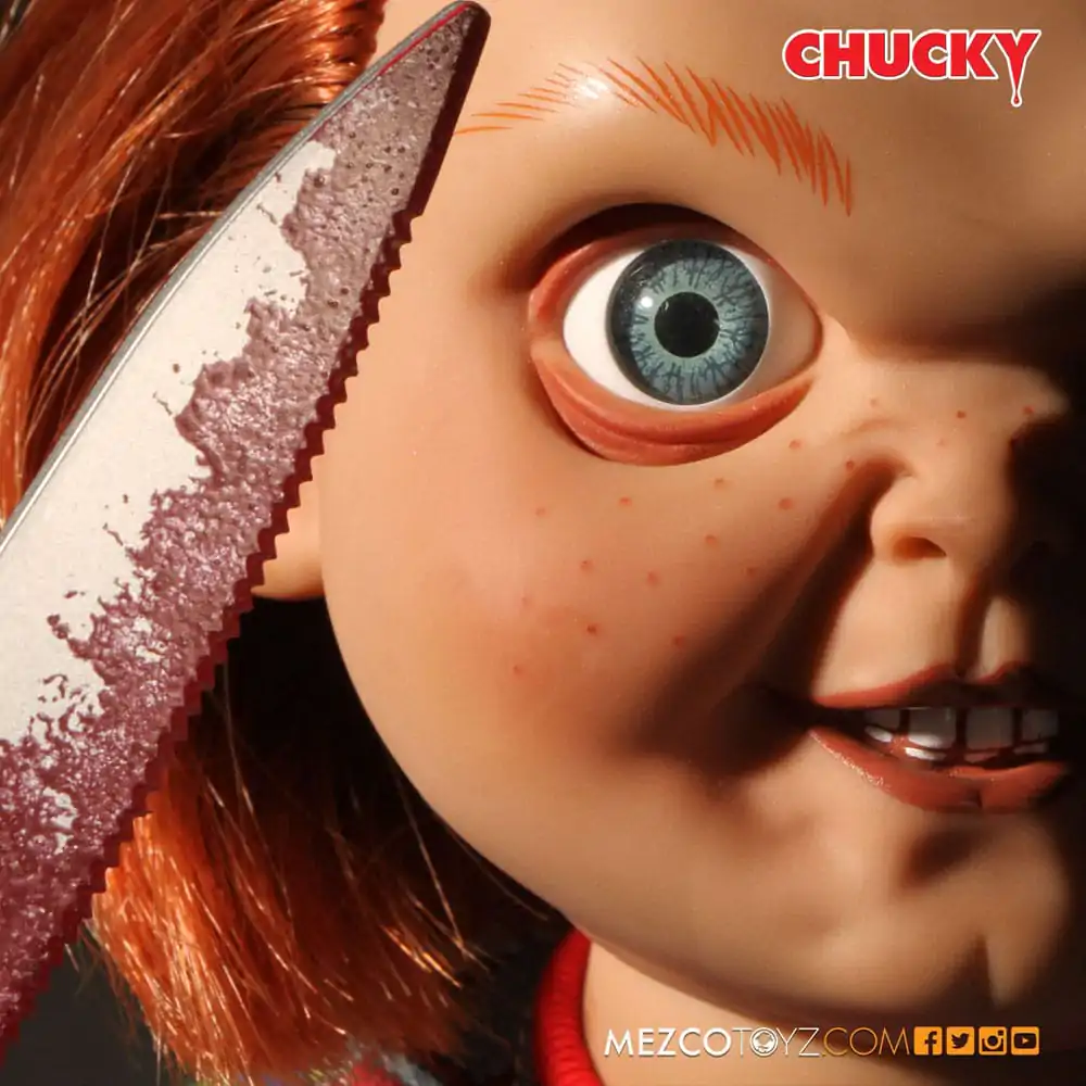 Childs Play Chucky baba hanggal 38cm termékfotó
