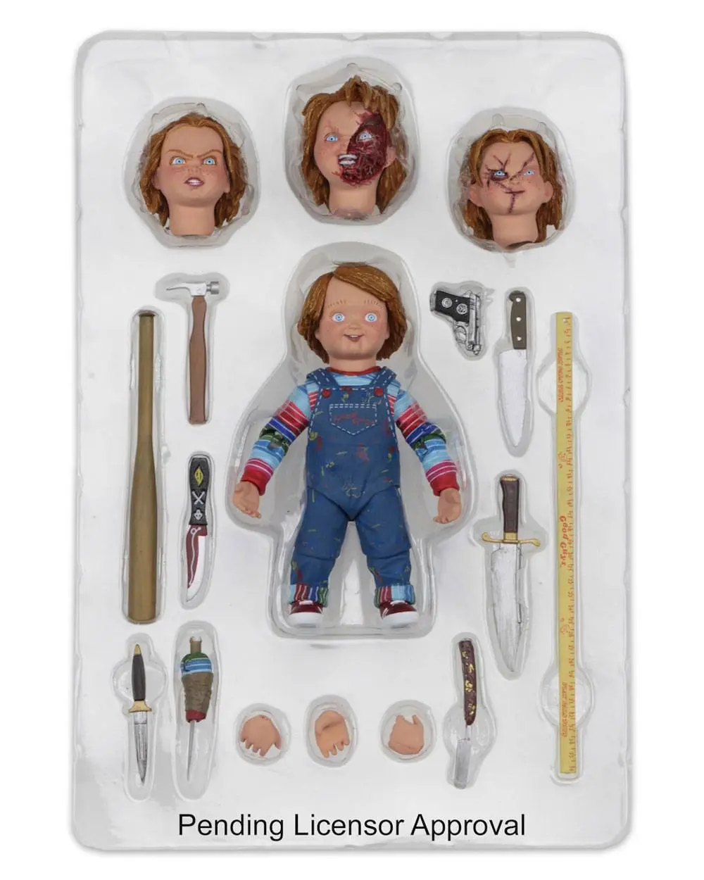 Childs Play Ultimate Chucky articulated figura 10cm termékfotó