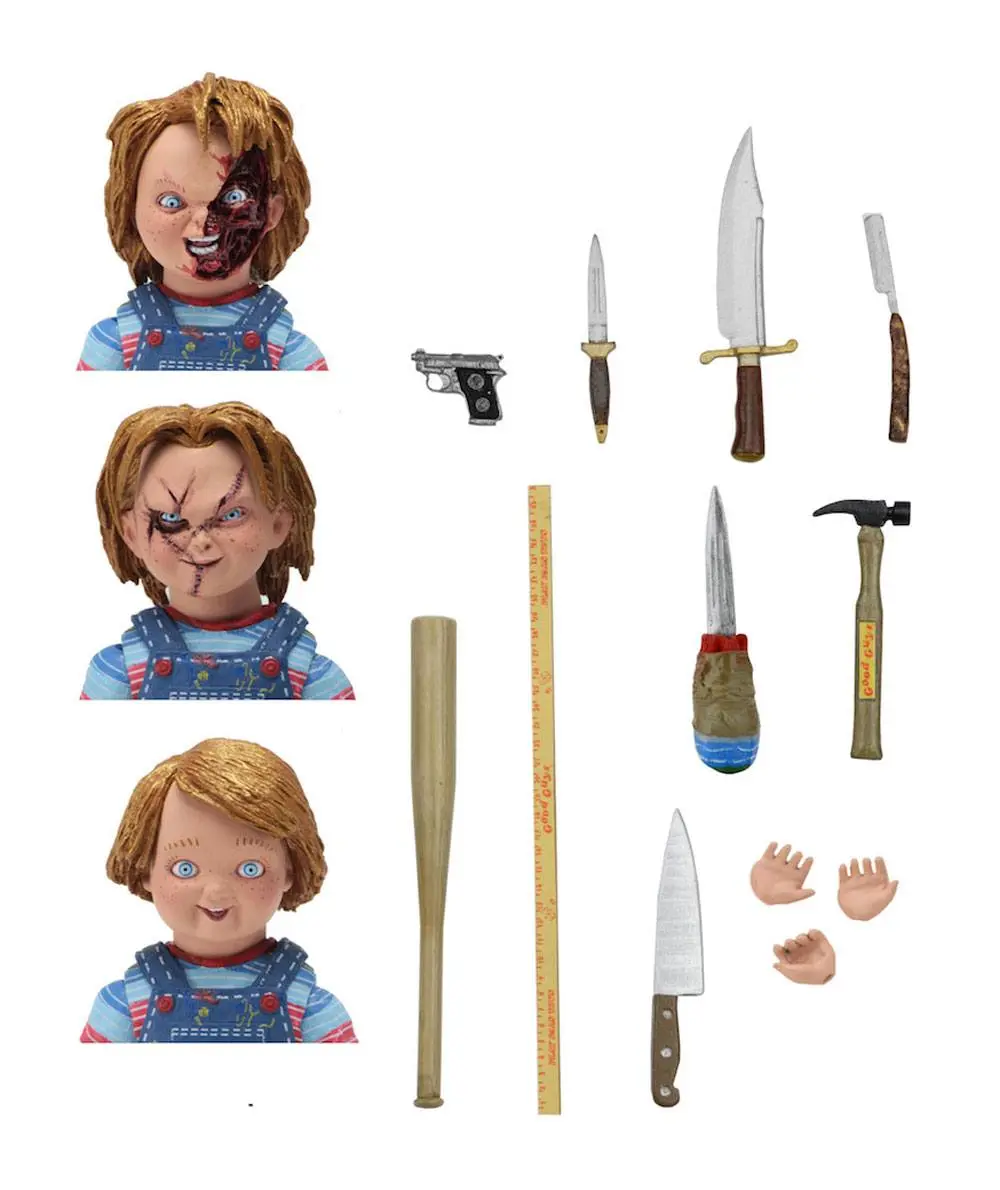 Childs Play Ultimate Chucky articulated figura 10cm termékfotó