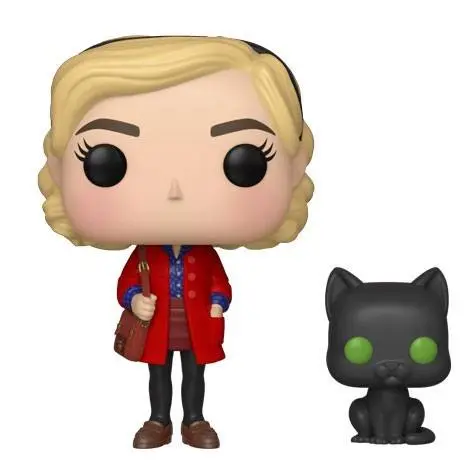 Chilling Adventures of Sabrina POP! Movies Vinyl figura Sabrina &amp; Salem 9 cm termékfotó
