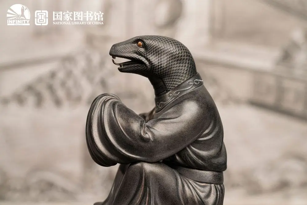 Chinese Zodiac Animals Series Snake Si szobor figura 25 cm termékfotó