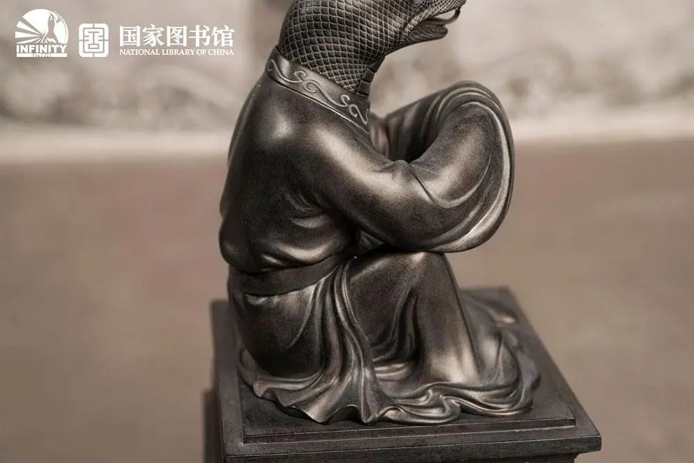 Chinese Zodiac Animals Series Snake Si szobor figura 25 cm termékfotó