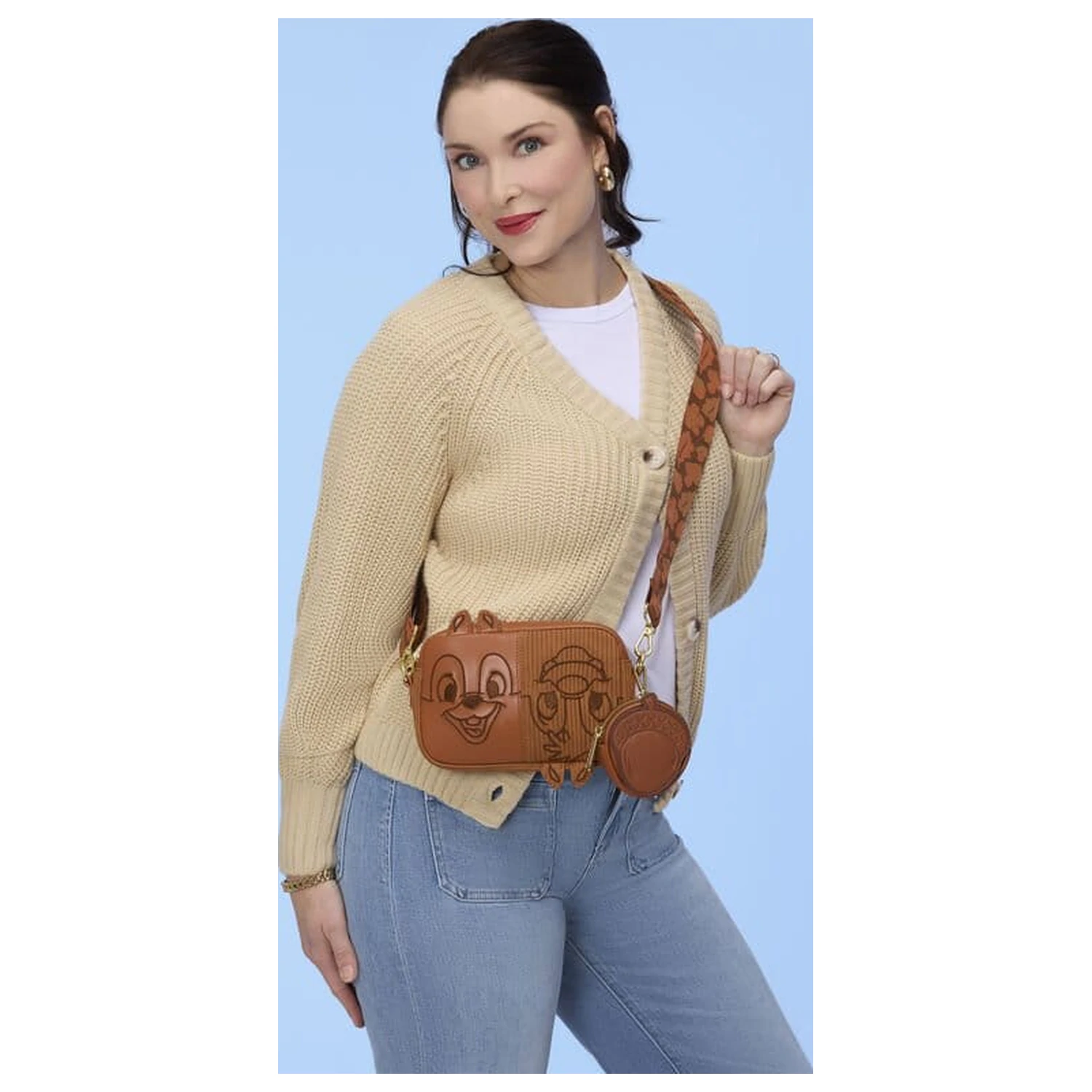 Chip 'n Dale: Rescue Rangers Corduroy válltáska és pénztárca  termékfotó