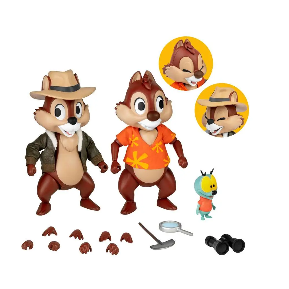 Chip 'n Dale: Rescue Rangers Dynamic 8ction Heroes Action Figures 1/9 Chip & Dale 10 cm termékfotó