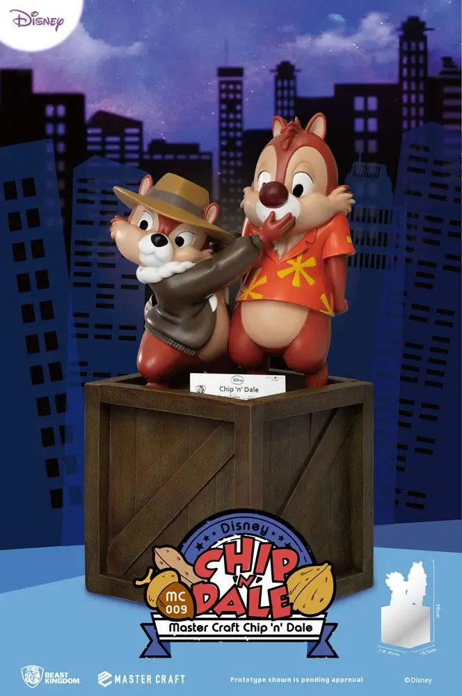 Chip 'n Dale: Rescue Rangers Master Craft szobor figura 35 cm termékfotó