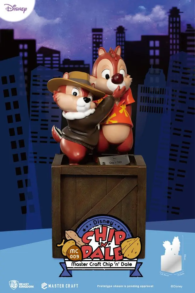 Chip 'n Dale: Rescue Rangers Master Craft szobor figura 35 cm termékfotó
