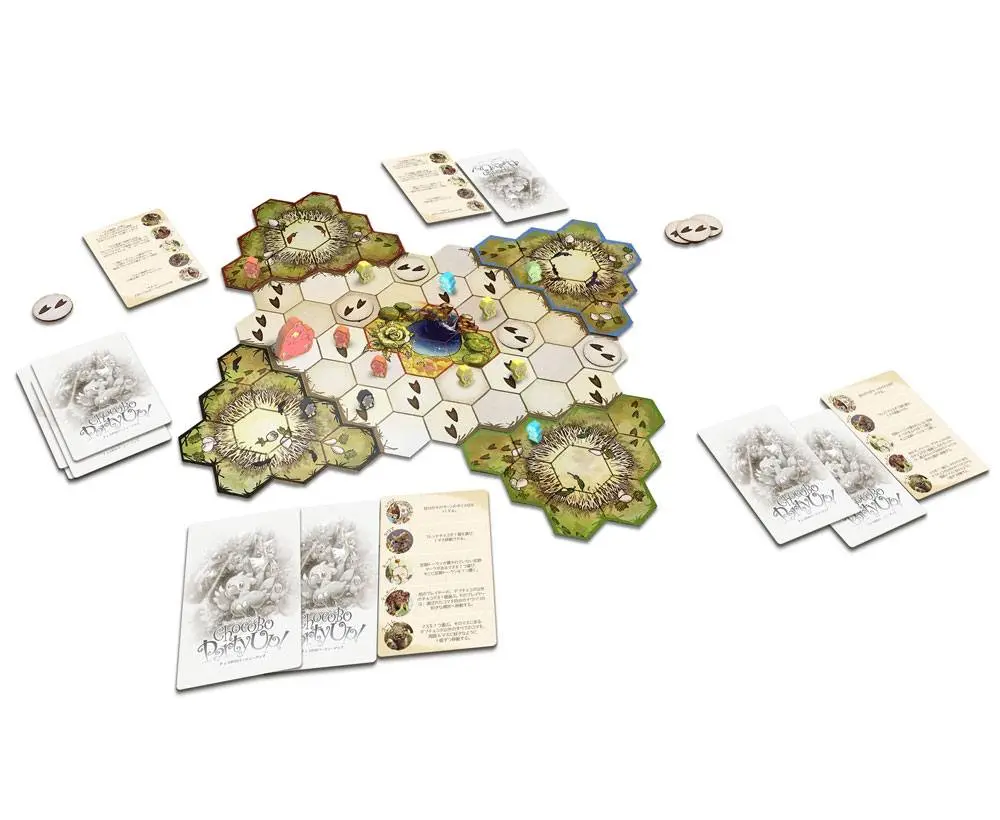 Chocobo Party Up! társasjáték Angol nyelvű termékfotó