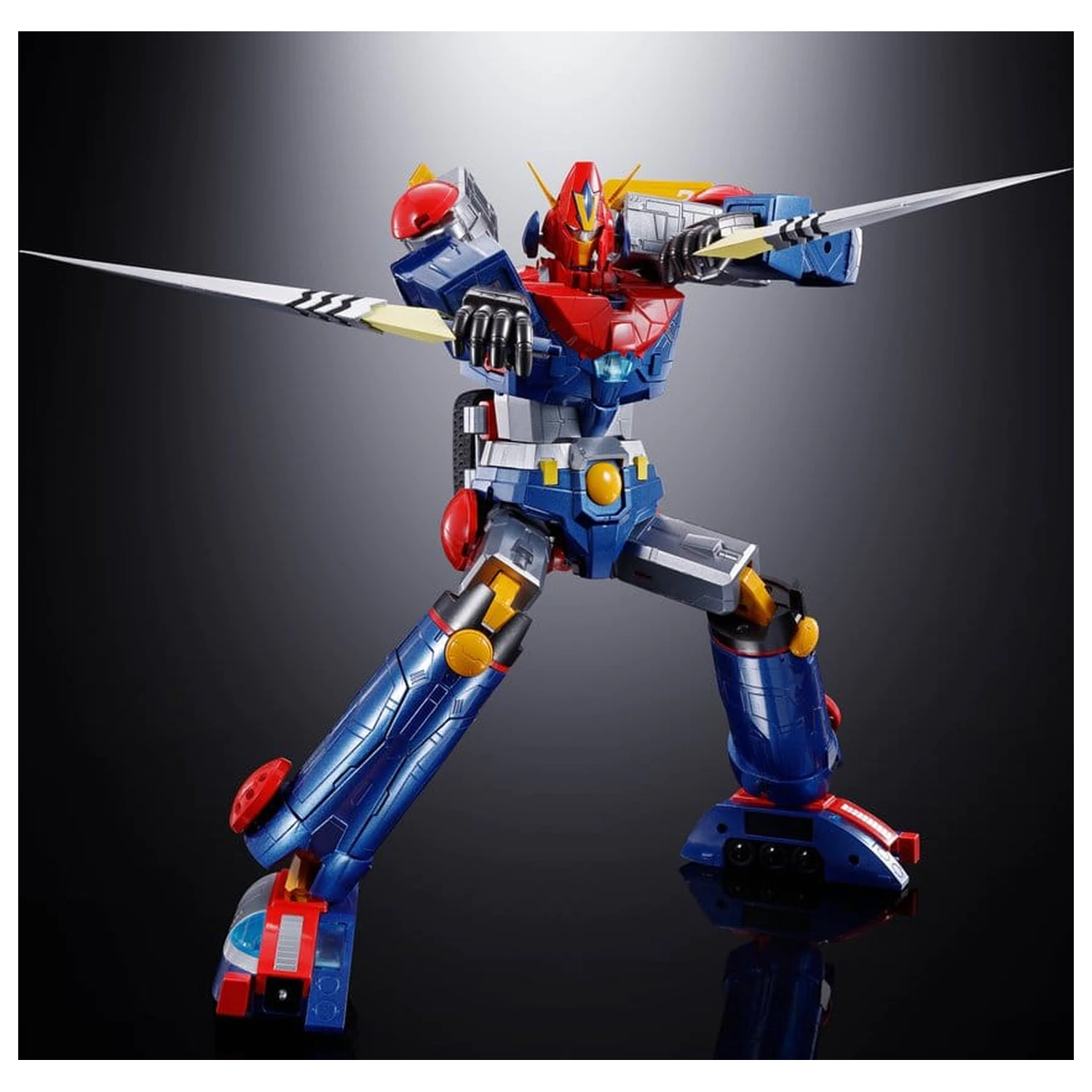 Chodenji Robot Combattler V Soul of Chogokin Diecast akciófigura GX-121 Combattler V6 26 cm termékfotó