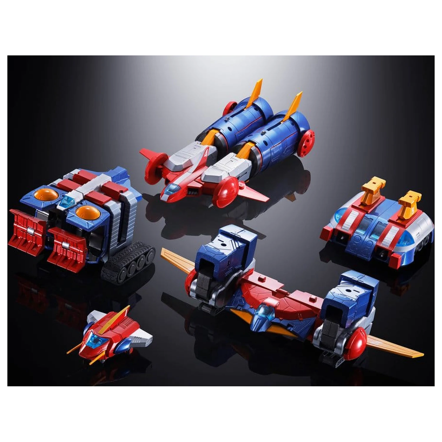 Chodenji Robot Combattler V Soul of Chogokin Diecast akciófigura GX-121 Combattler V6 26 cm termékfotó