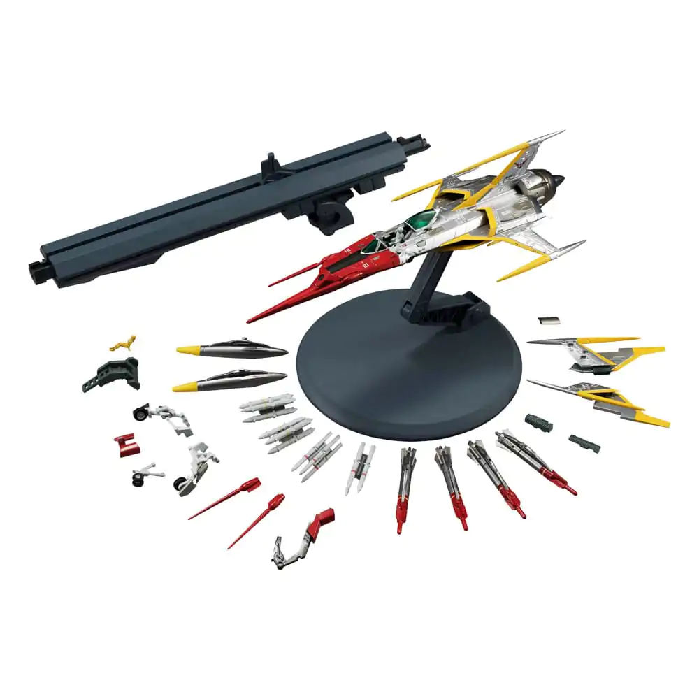 Choriki Robo Galatt Variable Action Hi-Spec Type 0 Model 52 Space Carrier Fighter Cosmo Zeroa1 akciófigura 20 cm termékfotó