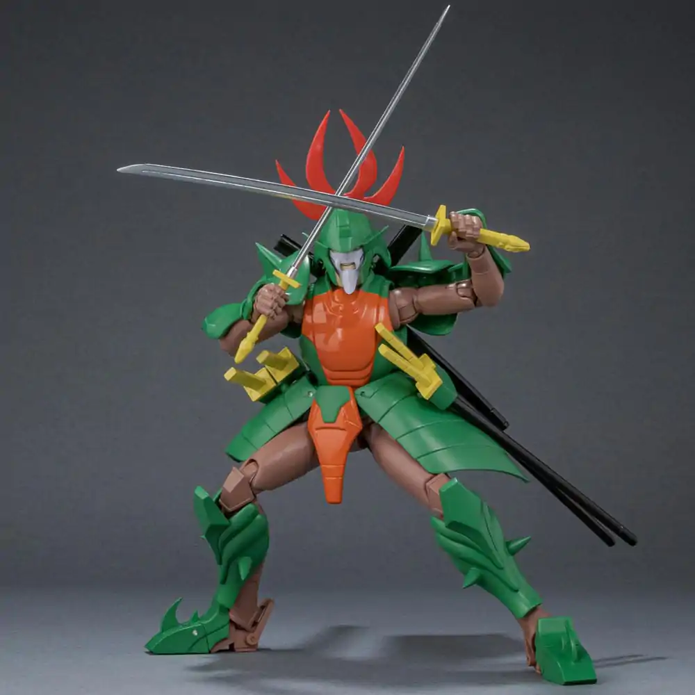 Chou-Dan-Kadou Yoroiden-Samurai Troopers Doku Mashou Naaza akciófigura 15 cm termékfotó