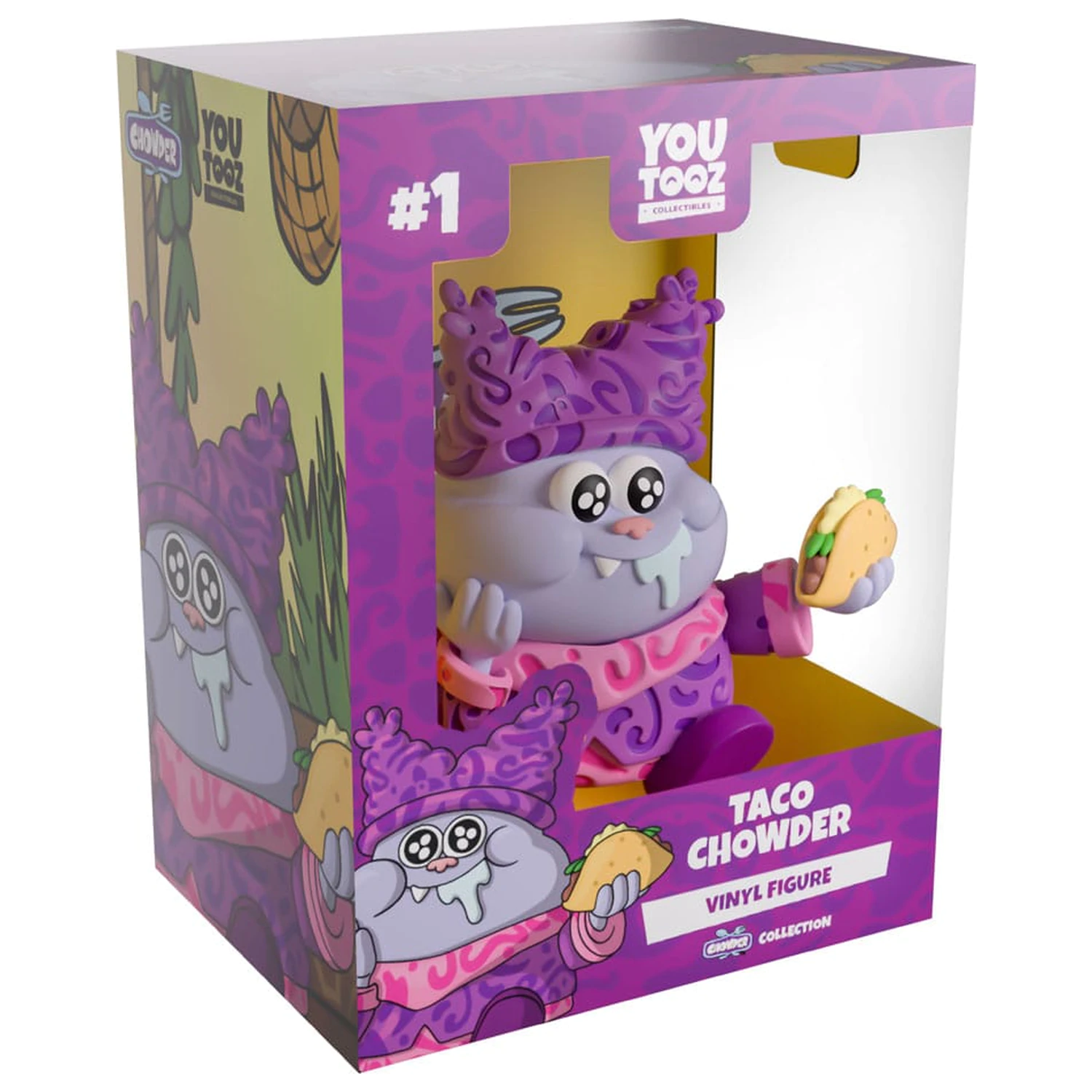 Chowder Vinyl figura Taco Chowder 10 cm  termékfotó