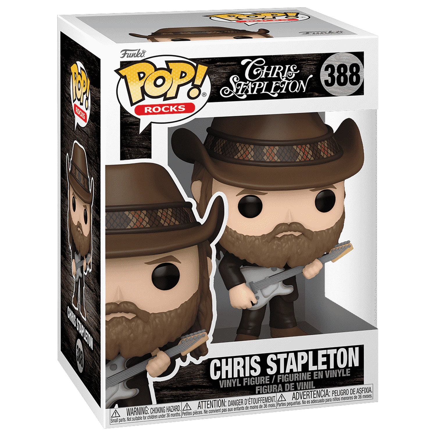 Chris Stapleton Funko POP! Rocks Vinyl figura Chris Stapleton 9 cm termékfotó