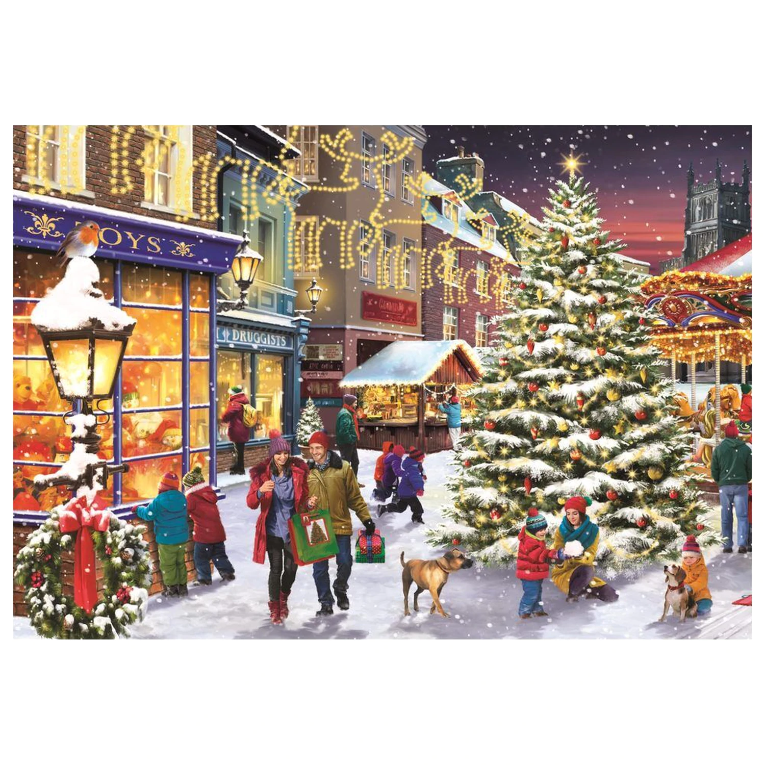Christmas Collection Village puzzle 1000db-os termékfotó