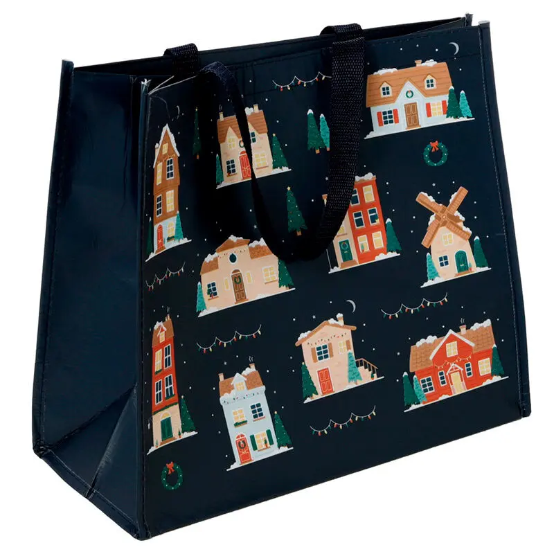 Christmas Houses bevásárlótáska termékfotó