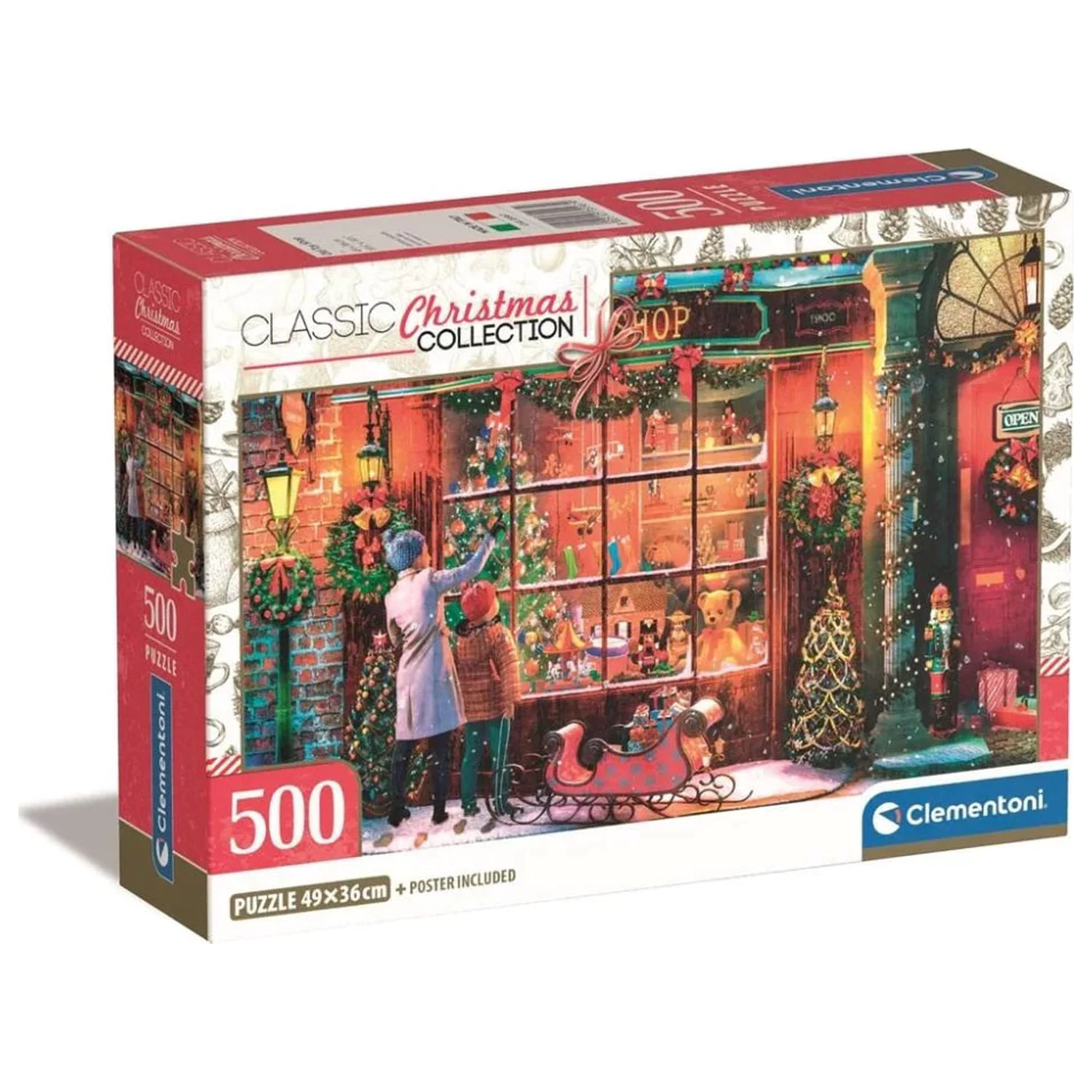 Christmas Old Toy Shop 500 db-os puzzle termékfotó