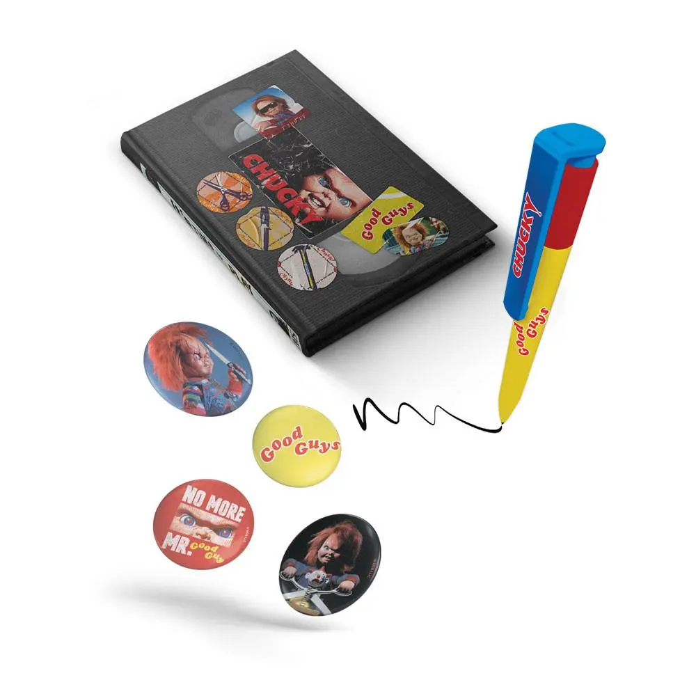 Chucky 6 darabos írószer csomag VHS termékfotó