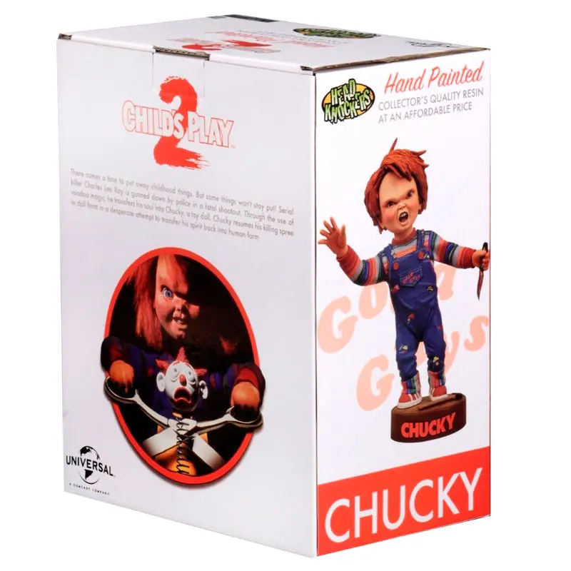 Chucky Knife Head Knockers figura 18cm termékfotó