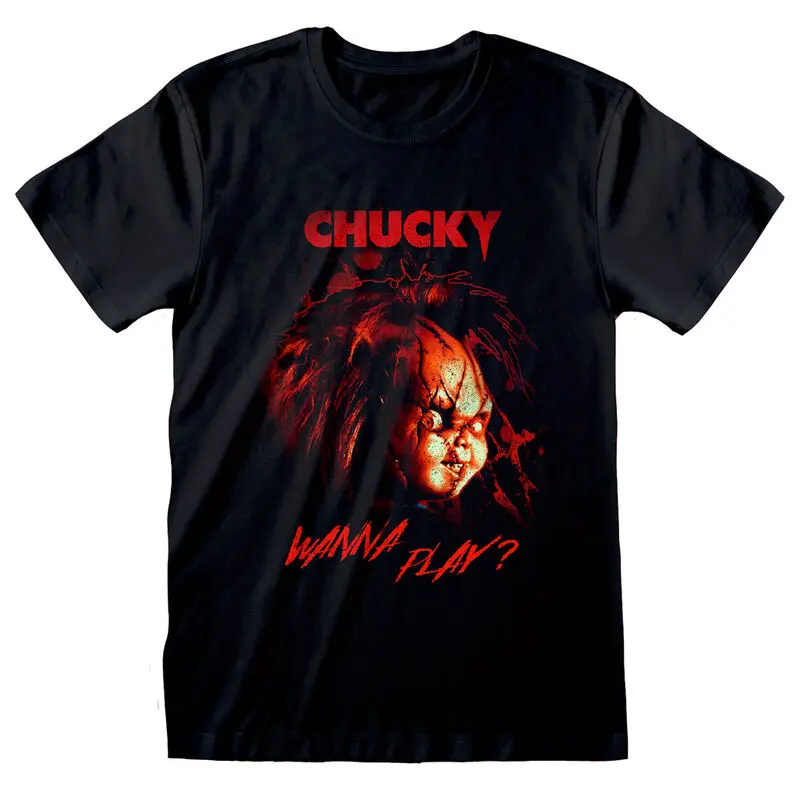 Chucky Wanna Play felnőtt póló termékfotó