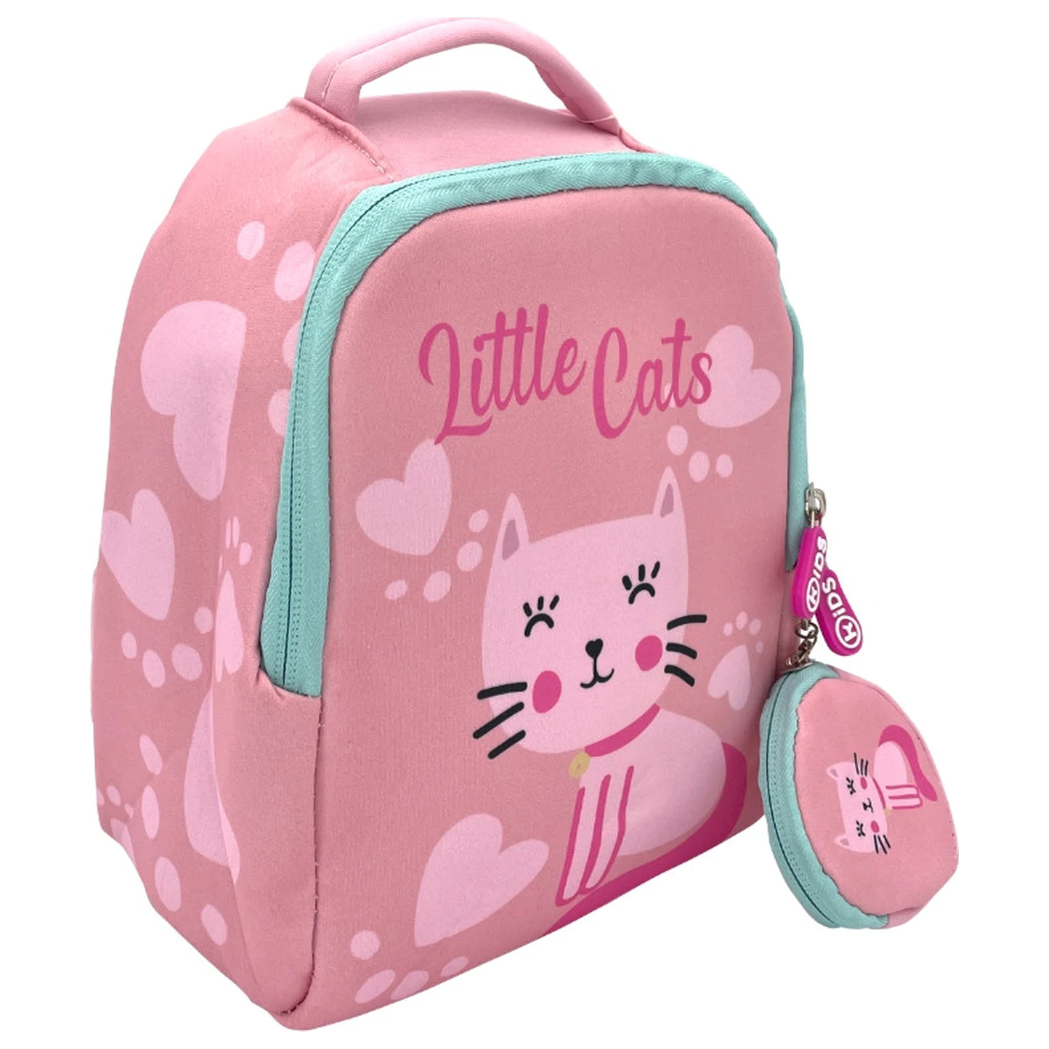Cicás Little Cats hátizsák, táska + pénztárca 25 cm termékfotó
