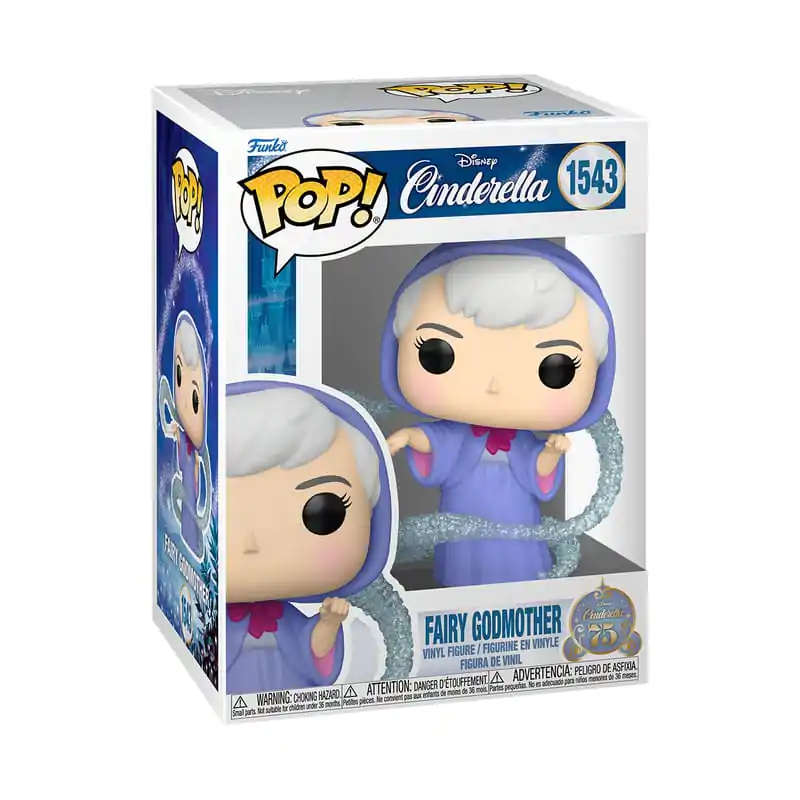 Cinderella 75th Anniversary Funko POP! Disney Vinyl figura Fairy GM 9 cm termékfotó