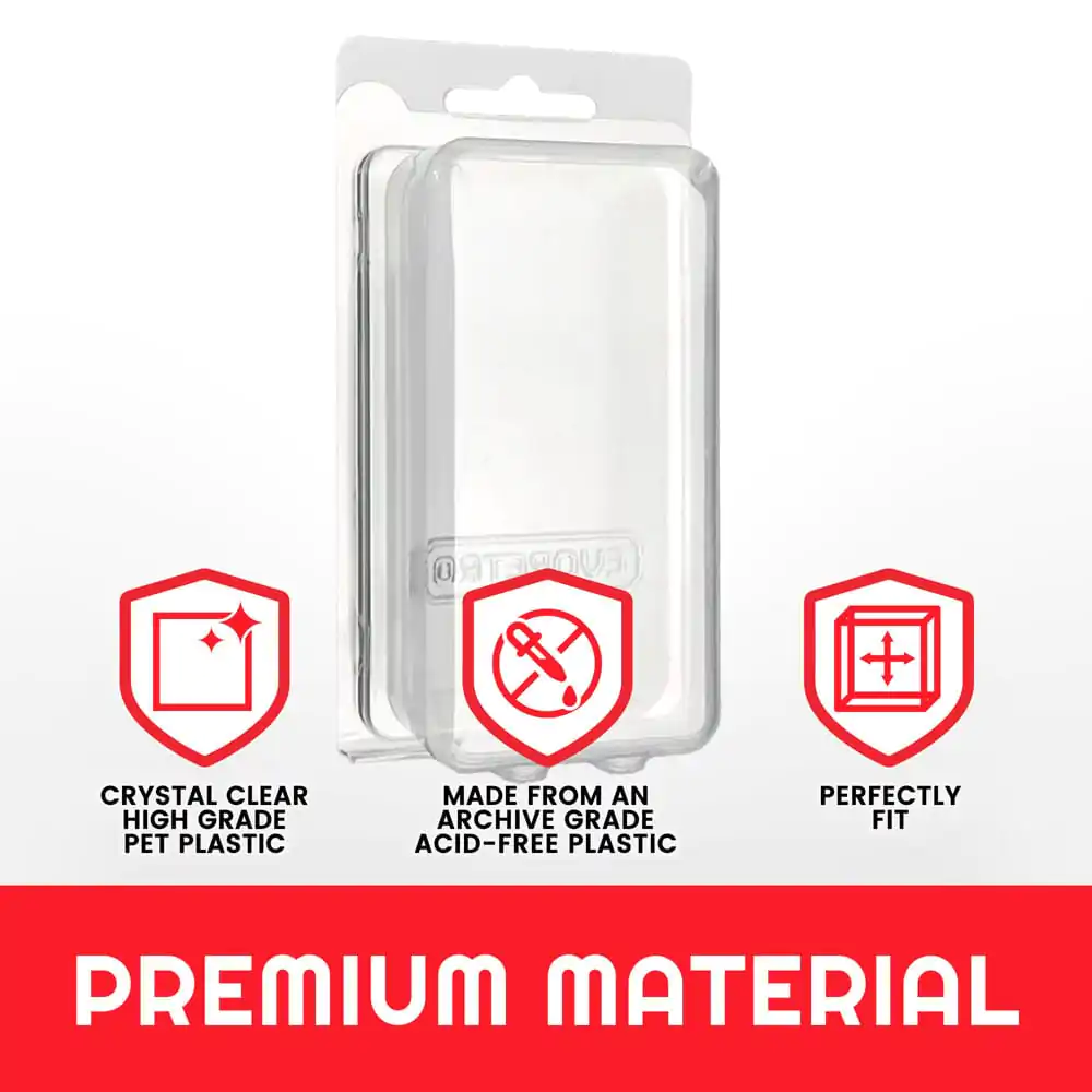 Clamshell XL 35 db-os PET protector védőtok csomag akciófigurákhoz termékfotó