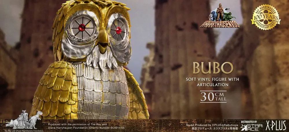 Clash of the Titans Gigantic Ray Harryhausens Bubo Deluxe Ver. Soft Vinyl szobor figura 30 cm termékfotó