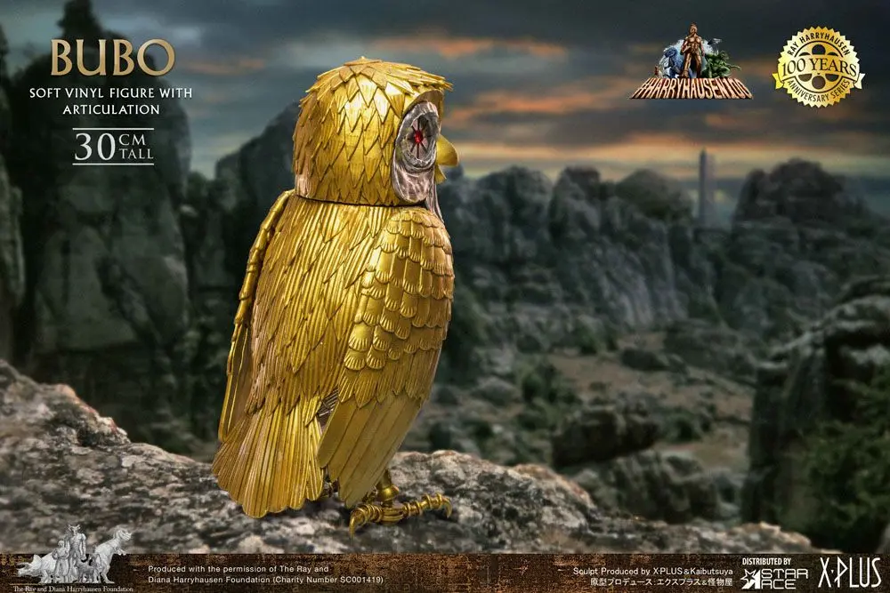 Clash of the Titans Gigantic Ray Harryhausens Bubo Soft Vinyl szobor figura 30 cm termékfotó
