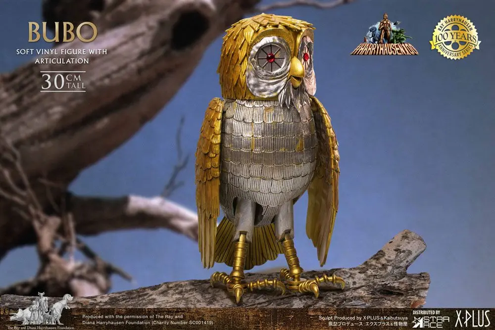 Clash of the Titans Gigantic Ray Harryhausens Bubo Soft Vinyl szobor figura 30 cm termékfotó