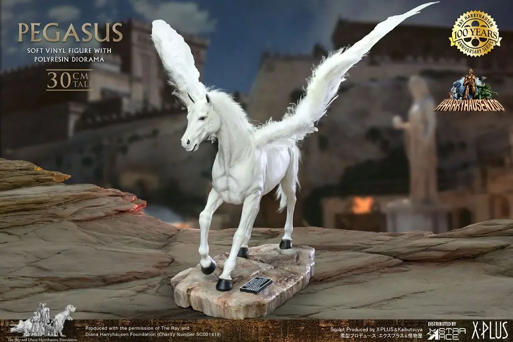 Clash of the Titans Gigantic Ray Harryhausens Pegasus Soft Vinyl szobor figura 30 cm termékfotó
