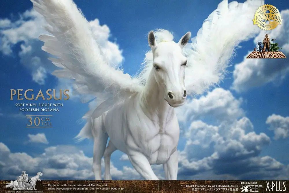 Clash of the Titans Gigantic Ray Harryhausens Pegasus Soft Vinyl szobor figura 30 cm termékfotó
