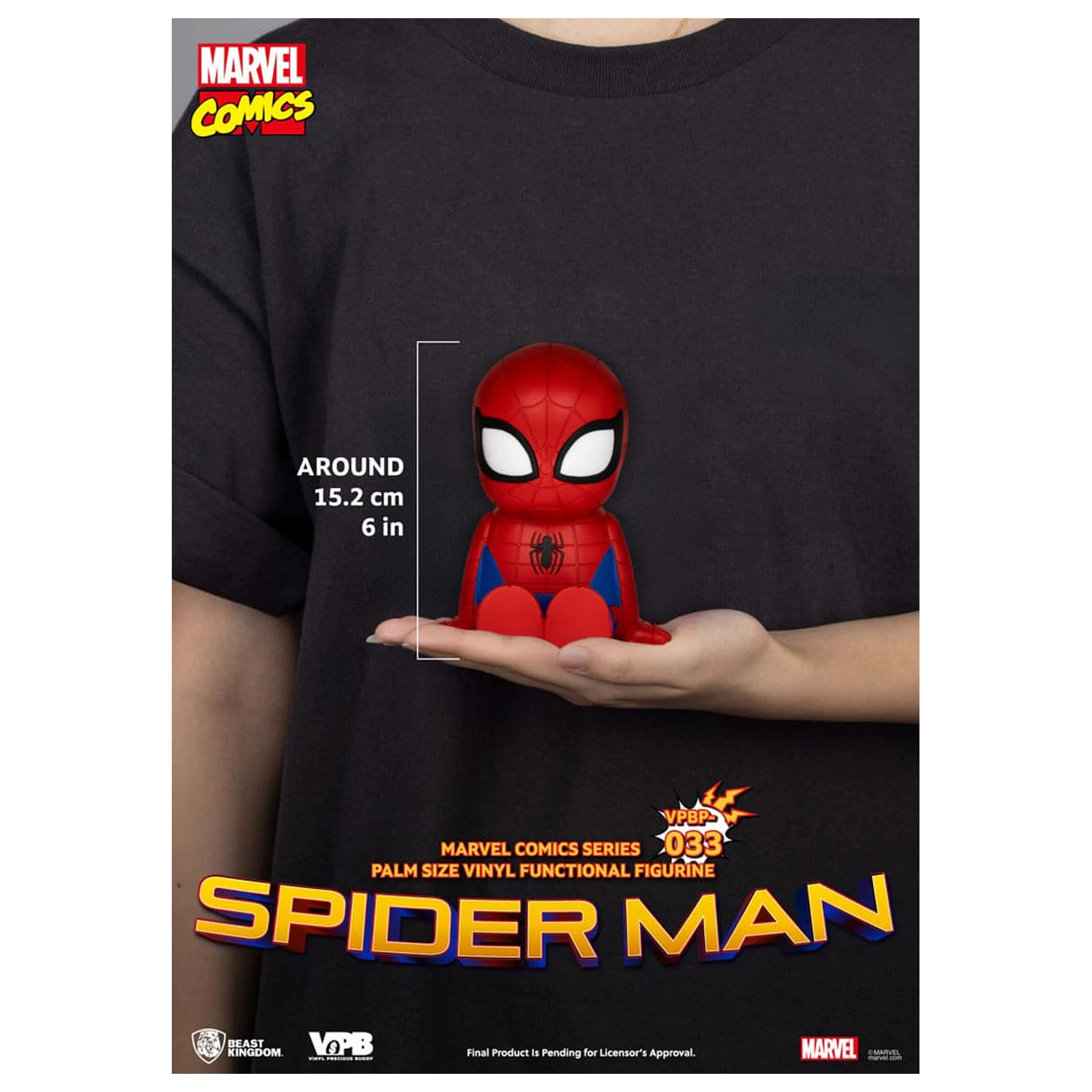 Classic Marvel Comics Pókember Vinyl persely 12 cm termékfotó