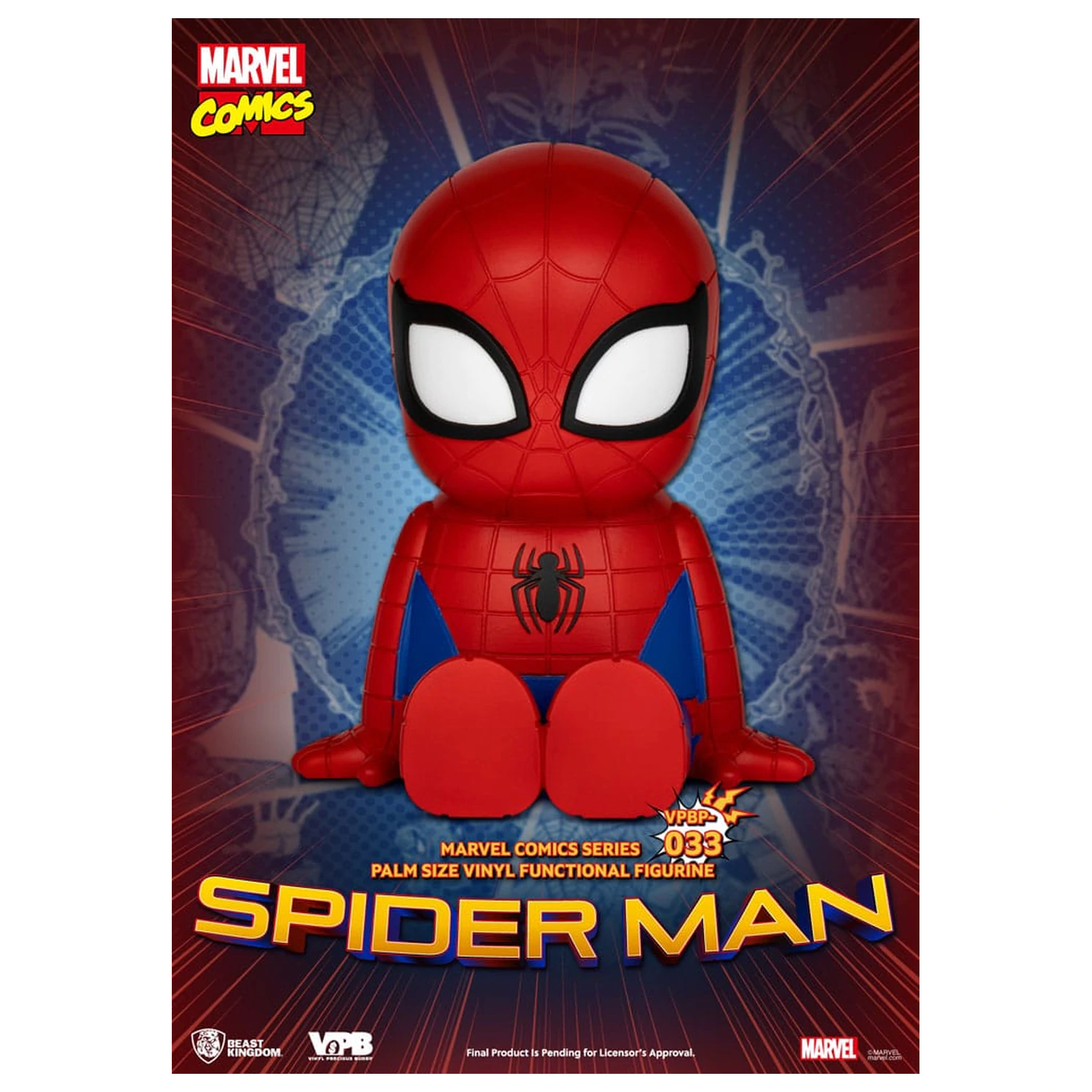 Classic Marvel Comics Pókember Vinyl persely 12 cm termékfotó