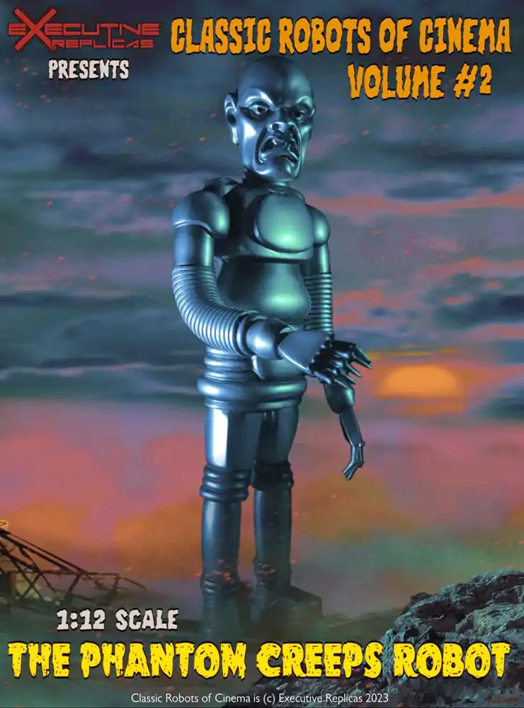 Classic Robots of Cinema 1/12 Volume #2: The Phantom Creeps Robot AKA Dr. Zorka's Robot akciófigura 21 cm termékfotó