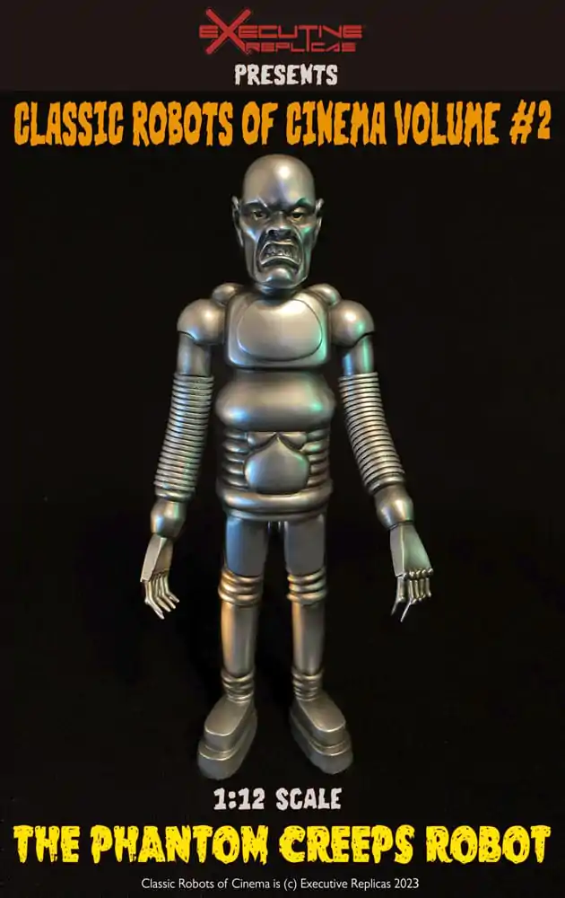 Classic Robots of Cinema 1/12 Volume #2: The Phantom Creeps Robot AKA Dr. Zorka's Robot akciófigura 21 cm termékfotó