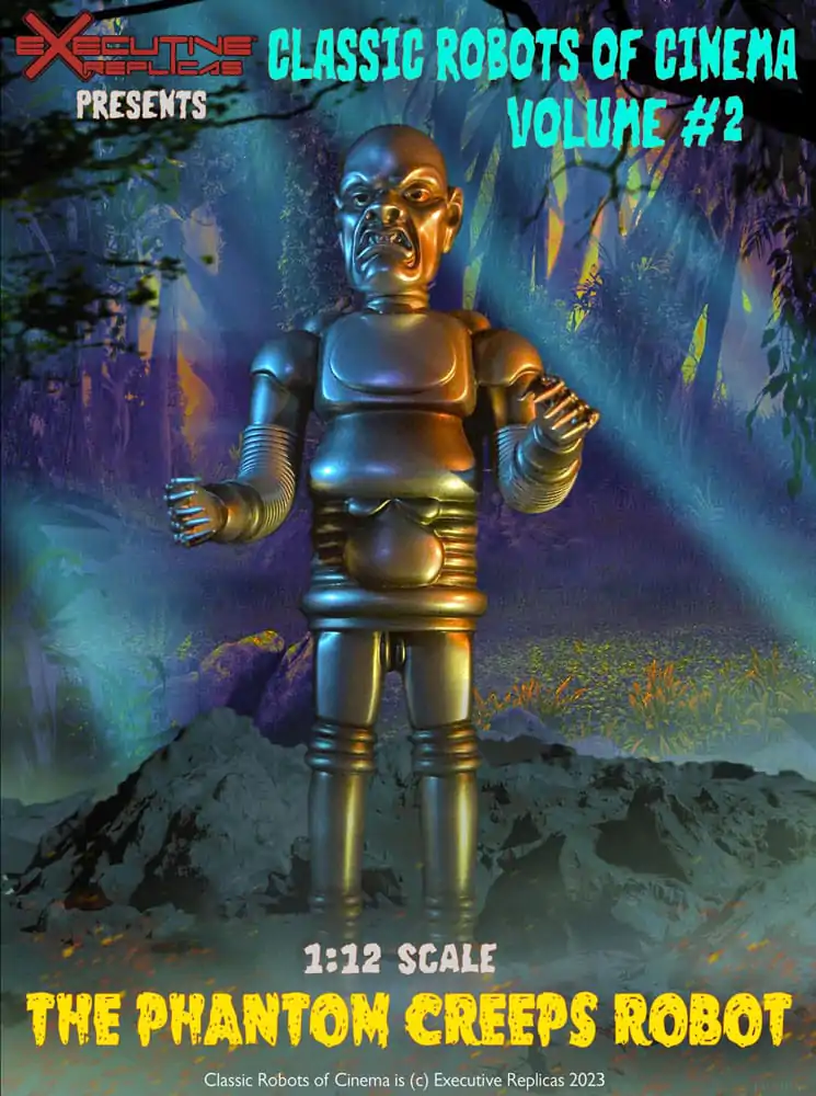 Classic Robots of Cinema 1/12 Volume #2: The Phantom Creeps Robot AKA Dr. Zorka's Robot akciófigura 21 cm termékfotó