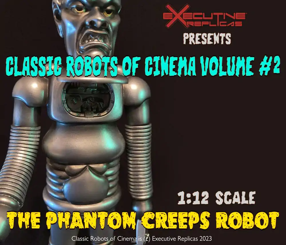 Classic Robots of Cinema 1/12 Volume #2: The Phantom Creeps Robot AKA Dr. Zorka's Robot akciófigura 21 cm termékfotó