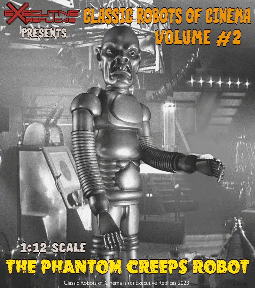 Classic Robots of Cinema 1/12 Volume #2: The Phantom Creeps Robot AKA Dr. Zorka's Robot akciófigura 21 cm termékfotó