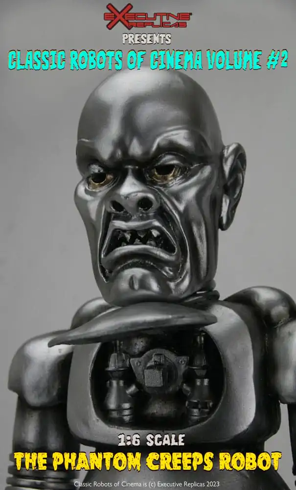 Classic Robots of Cinema 1/6 Volume #2: The Phantom Creeps Robot AKA Dr. Zorka's Robot akciófigura 40 cm termékfotó